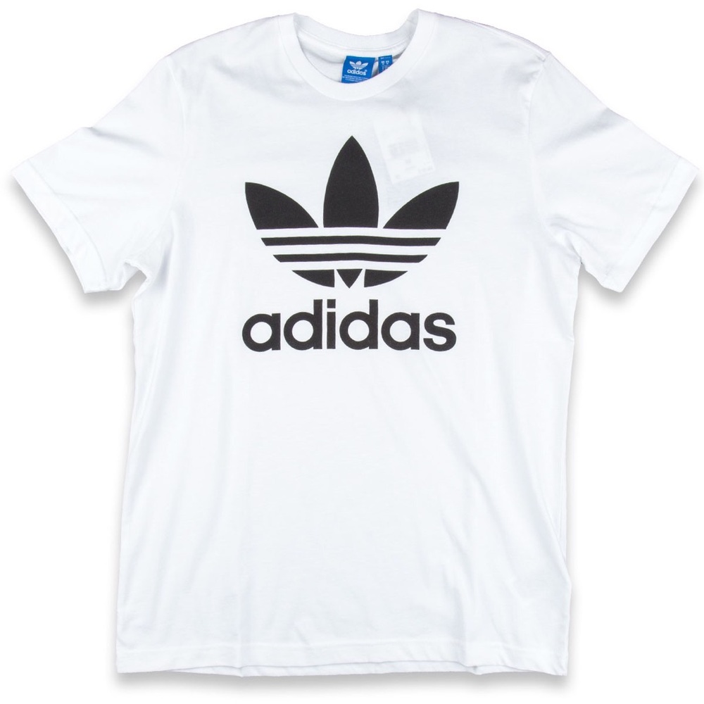 white adidas original t-shirt